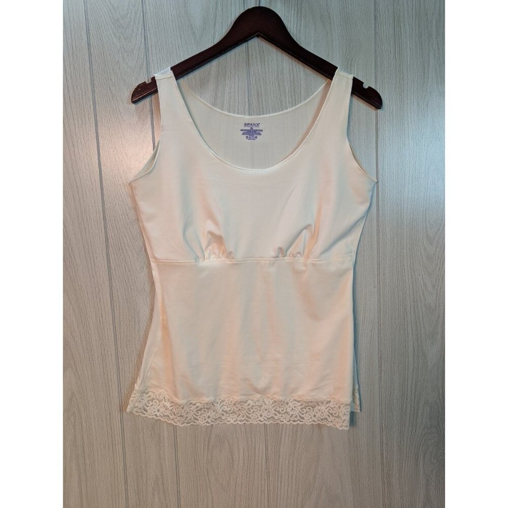 Spanx by Sara Blakely Camisole Top Size XL Tank Lace Hide and Sleek Slimming - Picture 1 of 6